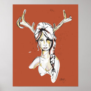 Poster Daine de Jane 16in x 20in