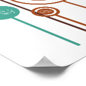 Poster Daisées dramatiques (Coin)