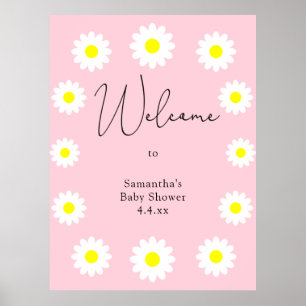 Poster Daisies - Bienvenue