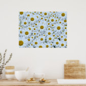 Poster Daisies marguerites (Cuisine)