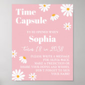 Poster Daisy Anniversaire Heure Capsule signe (Devant)