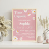 Poster Daisy Anniversaire Heure Capsule signe