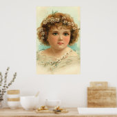 Poster Daisy Chain Girl (Cuisine)