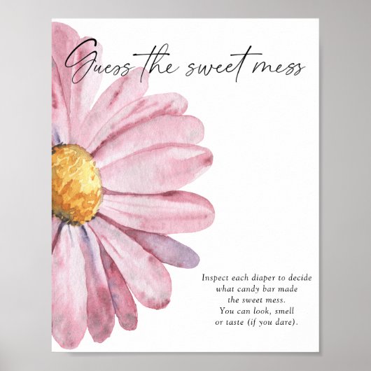 Poster Daisy - devinez le doux bordel (Devant)