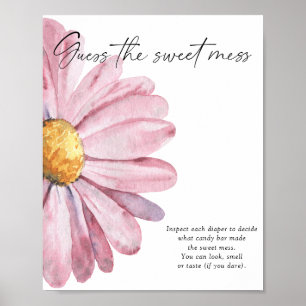 Poster Daisy - devinez le doux désordre