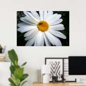 Poster Daisy et l'abeille (Bureau à domicile)