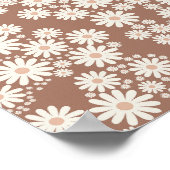 Poster Daisy Garden XII Mocha Mousse (Coin)
