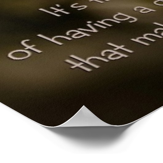 Poster Daisy Macro (Coin)