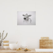 Poster Daisy the Cow Print (Cuisine)