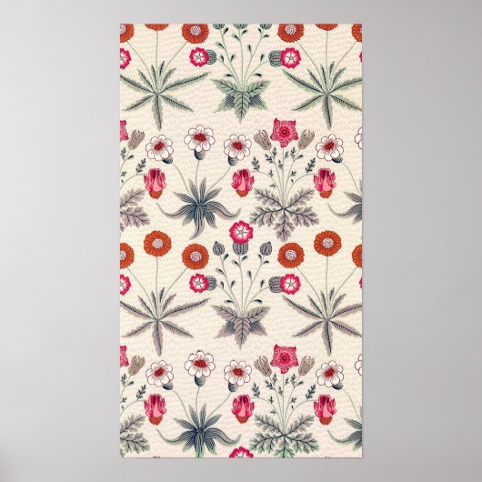 Poster Daisy, William Morris (Devant)
