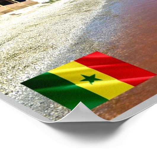 Poster Dakar - Sénégal - Panorama - (Coin)