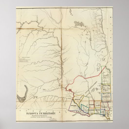 Poster Dakota (Devant)