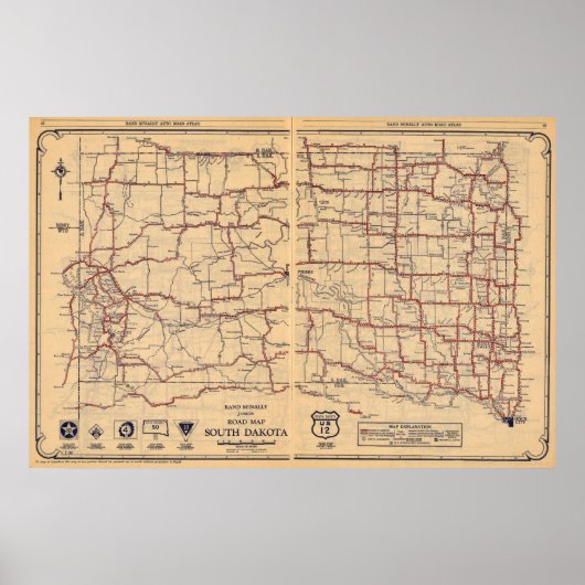 Poster Dakota du Sud (Devant)