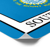 Poster Dakota du Sud (Coin)