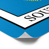 Poster Dakota du Sud (Coin)