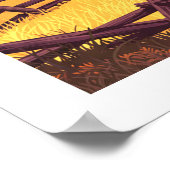 Poster Dakota du Sud vintage (Coin)