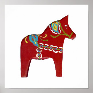 Poster Dala Horse
