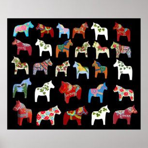 Poster Dala Horse