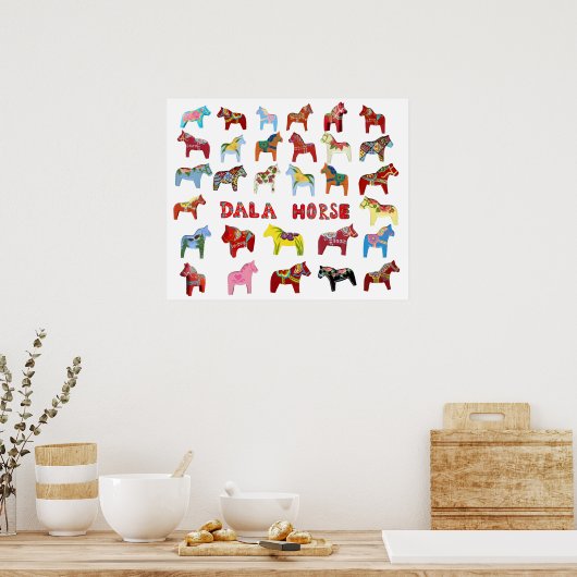 Poster Dala Horse (Cuisine)