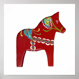 Poster Dala Horse