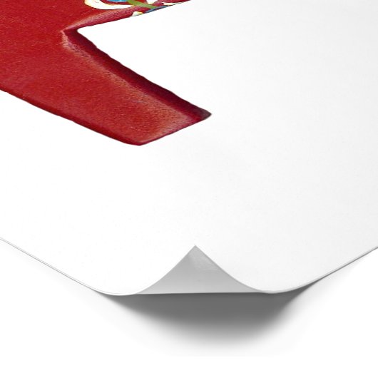 Poster Dala Horse (Hoek)