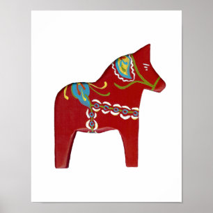 Poster Dala Horse