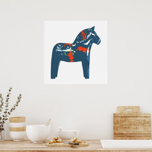 Poster Dala Horse (Cuisine)
