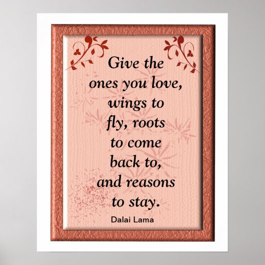 Poster Dalaï Lama (Devant)