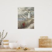 Poster d'Alan Giana "Christmas Shore" (Cuisine)