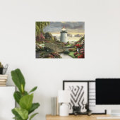 Poster d'Alan Giana "Dawn of Light" (Bureau à domicile)