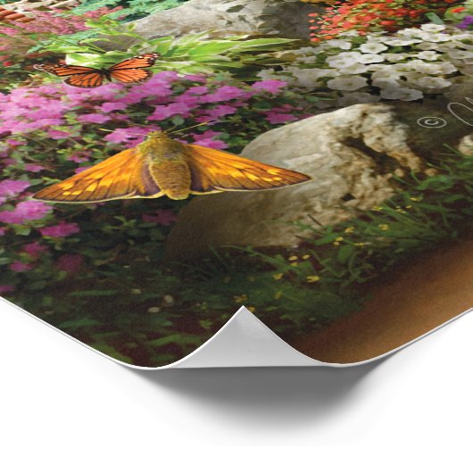 Poster d'Alan Giana "Montagne cachée" (Coin)