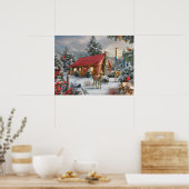 Poster d'Alan Giana "Nouveaux amis" (Cuisine)