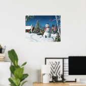 Poster d'Alan Giana "Spirit of the Season" (Bureau à domicile)