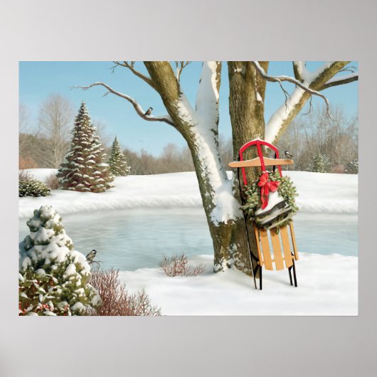 Poster d'Alan Giana "Winter Dreams" (Devant)