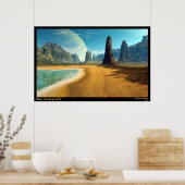 Poster Dale - Falaises en croissance (Cuisine)