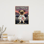 Poster Dale Pughardt Legends Never Die (Cuisine)