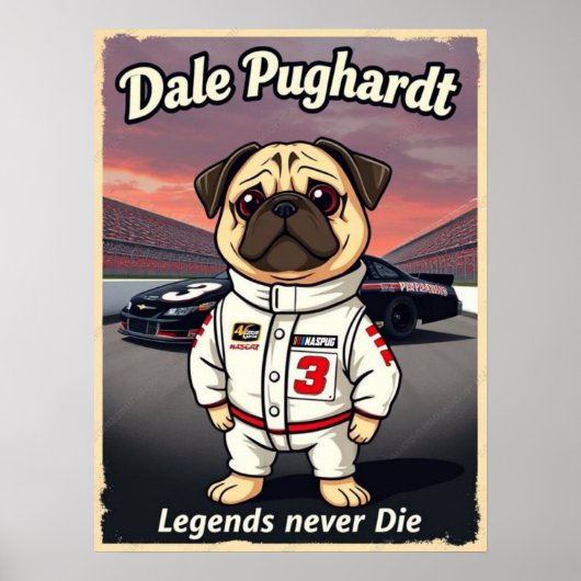 Poster Dale Pughardt Legends Never Die (Devant)