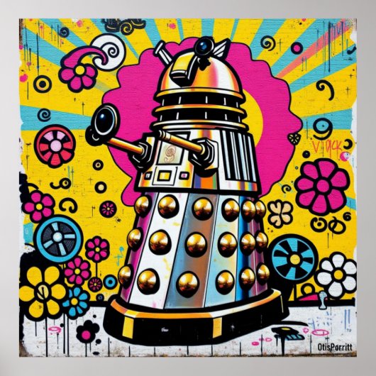 POSTER DALEKS DE L'AMOUR-2 (Devant)