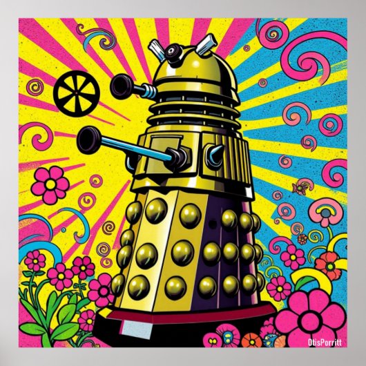 POSTER DALEKS DE L'AMOUR-3 (Devant)