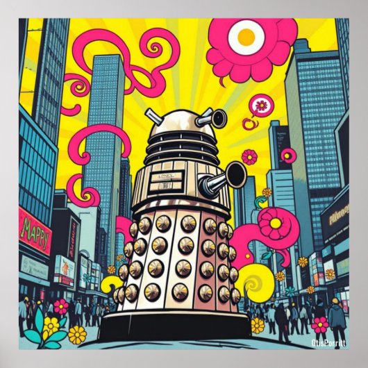 POSTER DALEKS DE L'AMOUR-5 (Devant)