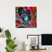 Poster 'Dali-Scape' (Bureau à domicile)