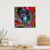 Poster 'Dali-Scape' (Cuisine)