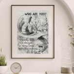 Poster d'Alice In Wonderland<br><div class="desc">Poster Alice In Wonderland - Plein de charme et de caractère, cette image vintage d'Alice parlant à Absolem, la chenille, au pays des merveilles apportera la touche décorative parfaite à votre espace de vie ou à votre espace de divertissement. Pourquoi ne pas le mettre dans la bibliothèque pour ajouter de...</div>