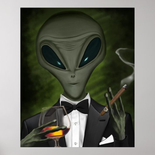 Poster d'Aliens de classe V1 (Devant)