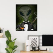 Poster d'Aliens de classe V1 (Bureau à domicile)