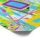 Poster d'alimentation de fleurs 24 x 36 (Coin)