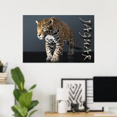 Poster d'alimentation Jaguar -36x24 -autres taille (Bureau à domicile)