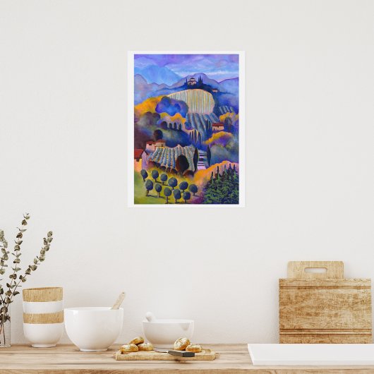 Poster Dalla finestra della biblioteca (Cuisine)