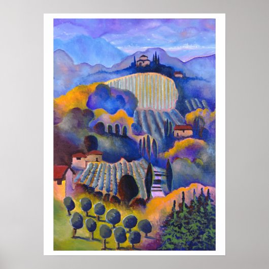 Poster Dalla finestra della biblioteca (Devant)