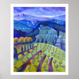 Poster Dalla finestra della cucina